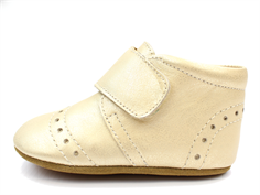 Bisgaard slippers gold dot pattern